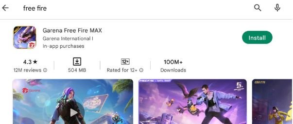 Free Fire Game install Free Fire Game install